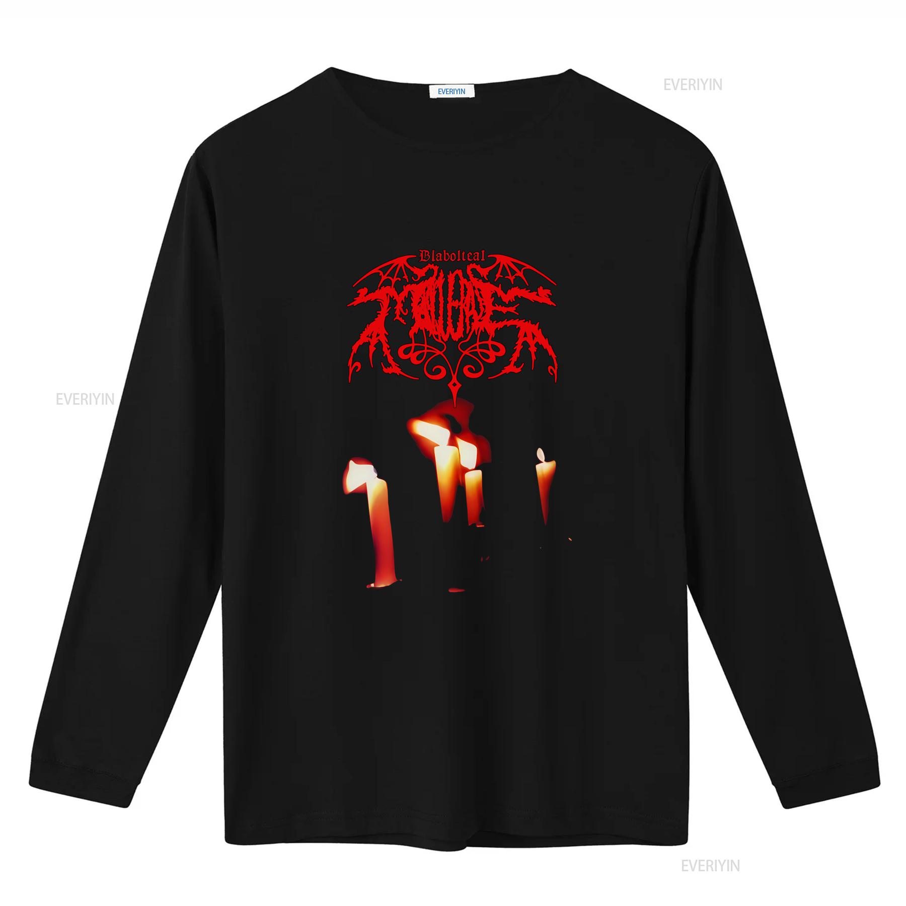 

NEW Diabolical Masquerade Ravendusk in My Heart Swedish Black Logo T Shirt Gothic Candle Design Sizes S 4XL vintage Washed S