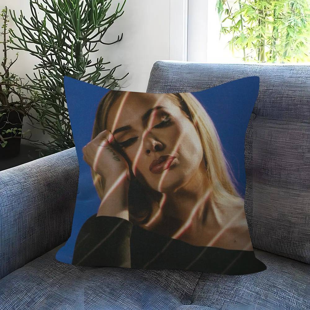 Singer Adele Black Personalized Pillow Dust Cover Bedroom Kids Party Decoration Pillowcase Birthday Children Gift