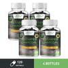 Coconut Shell Activated Charcoal Capsules, 1200mg Per Serving; Soothes the Digestive Tract; Relieves Gas and Bloating; Suitable for Adults.