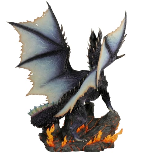 Capcom Monster Hunter Capcom Figure Builder Creator's Model Black Dragon Alatreon Approx. H335 x W305 x D230mm Made of PVC, ABS, and steel