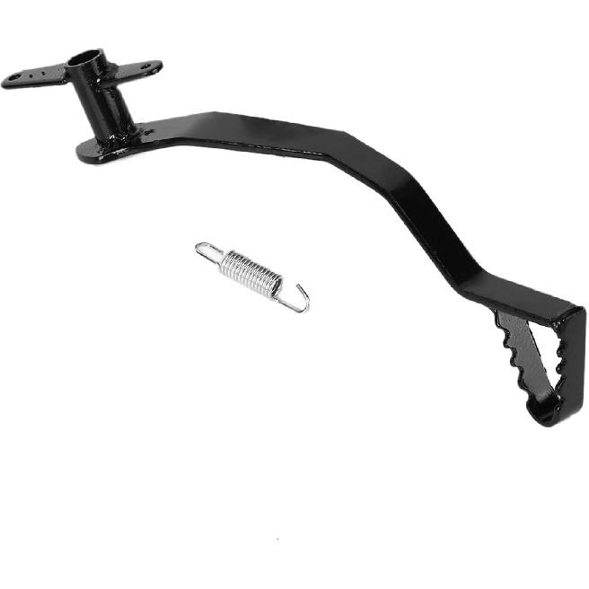 Qiilu Brake Pedal for Dirt Bike, Rear Hydraulic Brake Lever Pedal & Spring Fit for Pit Dirt Bike