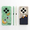 Per Custodia Telefono POCO C75 Carino Cuore Gatto Morbido Silicone Liquido Cover Posteriore Per Xiaomi Poco C 75 Protezione Completa Anti Caduta Funda Capa