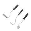 Fiberglass Roller Tool Kit 3 Pcs Bubble Paddle Tool Fiberglass Resin Laminating Bubble Roller for Mold Composite Project