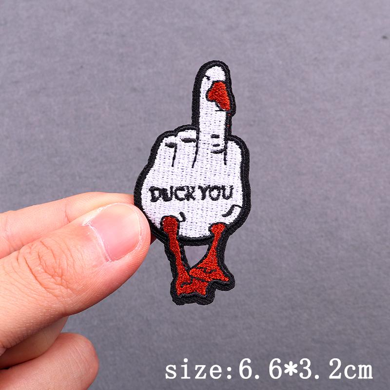 Hip Hop Punk Embroidery Patches For Clothing Thermoadhesive Patch Iron On Patches On Clothes Tarot Cards Skull Patch For Clothes