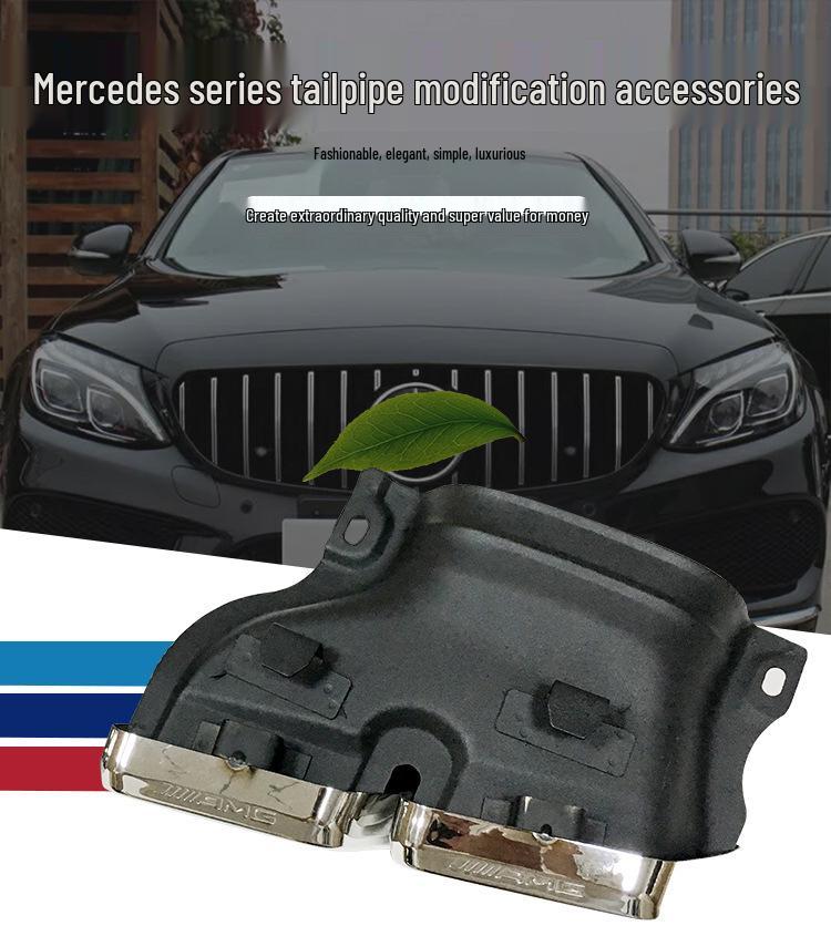 AMG Exhaust Tailpipe Upgrade for Mercedes-Benz C-Class W205