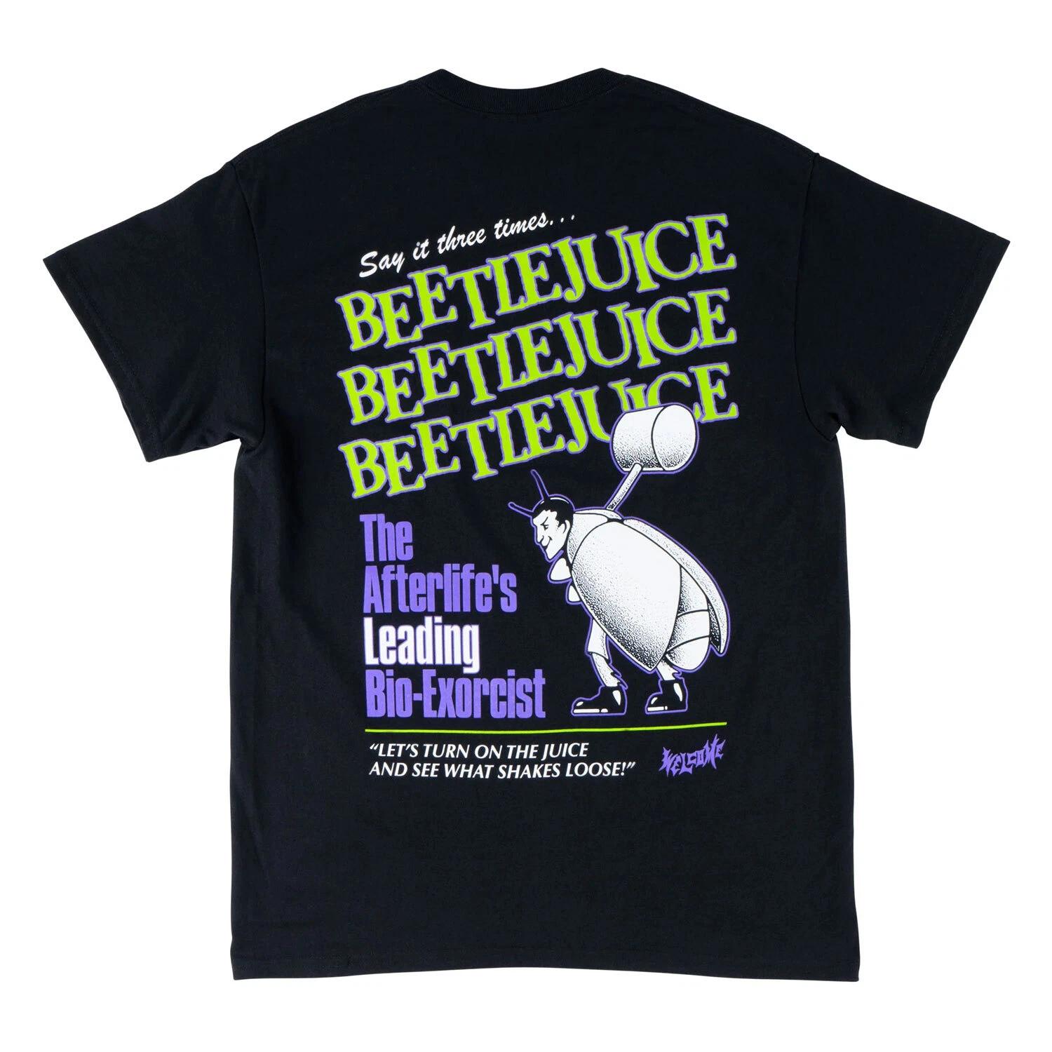 Welcome Skateboards x Beetlejuice Bio Exorcist T-Shirt Black 2XL