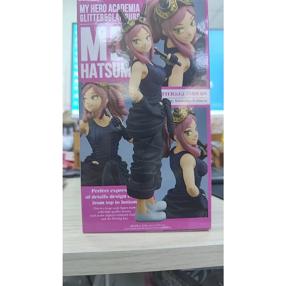 במלאי מקורי BANPRESTO GLITTER&GLAMOURS My Hero Academia Hatsume Mei דמות PVC דגם אנימה אספנות דמות צעצועים מתנות