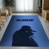 Tappeto Antiscivolo Decorazione Casa Billie Eilish Cantante Soggiorno Tappeto Morbido per Camera da Letto Stanza dei Giochi dei Bambini Divano Zerbino Regalo