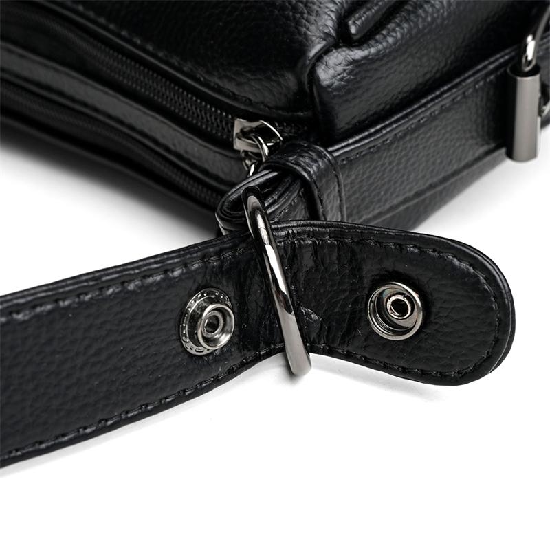 Women's PU Shoulder Bag Vintage Middle-aged Mother Bag Commuter Crossbody Bag