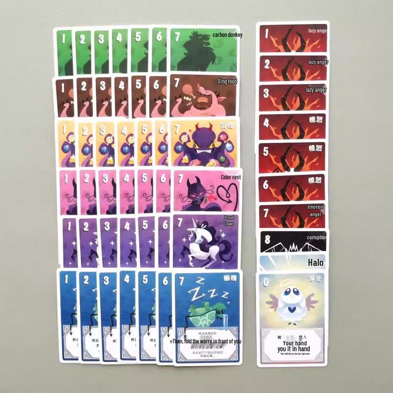 Atonement Journey: Casual Deduction Card Game for 3-5 Players