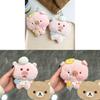 Cute Squeaking Pig Plush Pendant With Pp Cotton Filling For Backpack And Keys