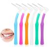 Replaceable Interdental Brush With Dust Cover Soft Mini Brush L-type Tooth Floss Cleaning Between Teeth Oral Care Toothpicks