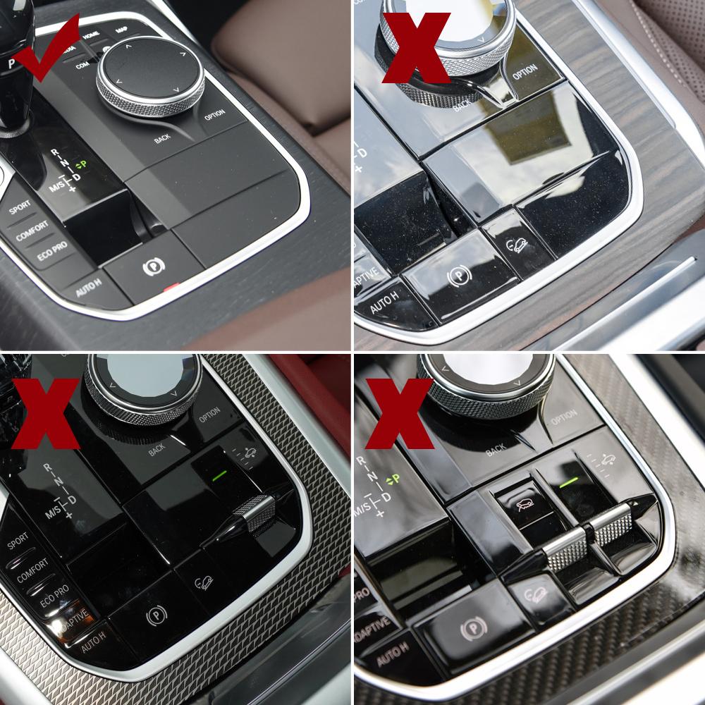 Car Central Console Gear Shift Storage Box Modification For BMW 2 3 4 X3 X4 X5 X6 X7 Series F40 G20 G26 G01 G02 G05 G06 G07 F98