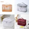 Travel Makeup Storage Bag With Mesh Nylon Large Capacity Perfect For Bathroom And Bedroom