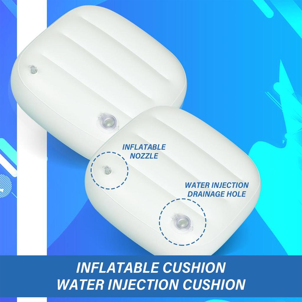 2025 new Inflatable Hot Tub Seat Wear Resistant Bathtub Cushion Portable Booster Sitting Cushion Tub Accessories