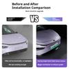 For Xpeng P7+ Xiaopeng P7+ Car Emblem Blackening Modification Front Head Emblem Decal Glossy Black Rear Emblem