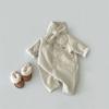 Baby Autumn and Winter Clothing 2026 New Style Children's Clothing Korean Style Plush Jumpsuit Infant Autumn and Winter Jumpsuit