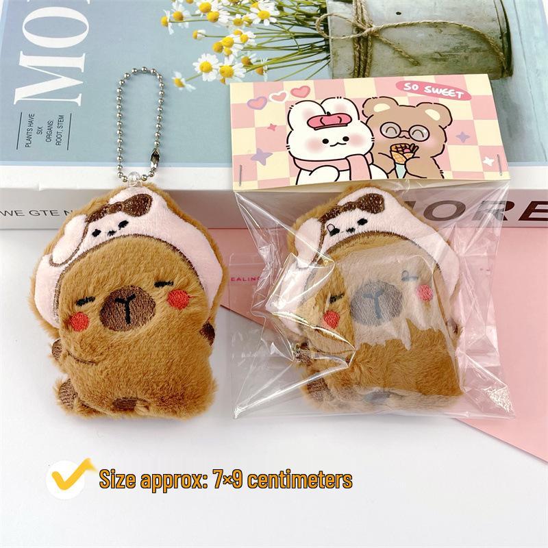 Capybara Charm Pendant: Cute Sanrio Headgear & Children's Accessories