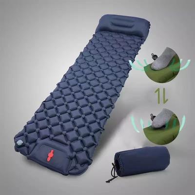 Inflatable Mattress Outdoor Mat Camping Sleeping Pad Self-Inflating Sleeping Mat With Pillows Ultralight Air Mat Hiking Fishing