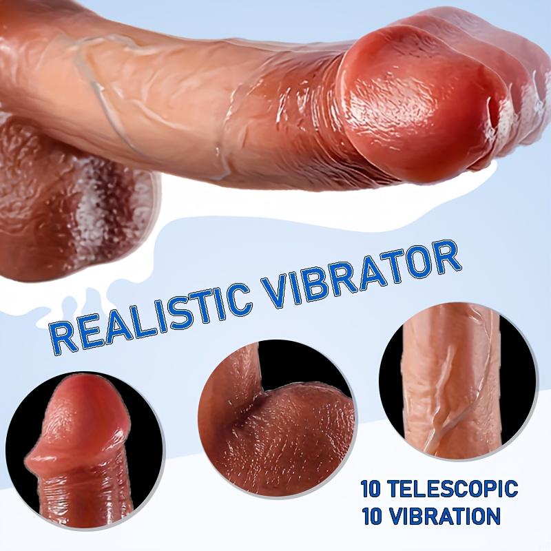 8.66 Inch Simulation Massager Sex Toy with Remote Control,10 Modes To Choose From,Strong Suction Cup,G-Spot Stimulation,Suitable for Men And Women