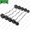 Fixed Rubber-Coated Barbell
