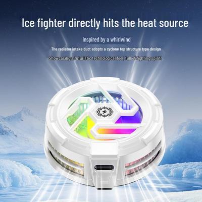 TL23 Magnetic Ice-Cooling Mobile Radiator for Gaming and Streaming