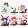Sanrio Kuromi Pvc Gashapon Toy With Collectible Design For Kids And Fans
