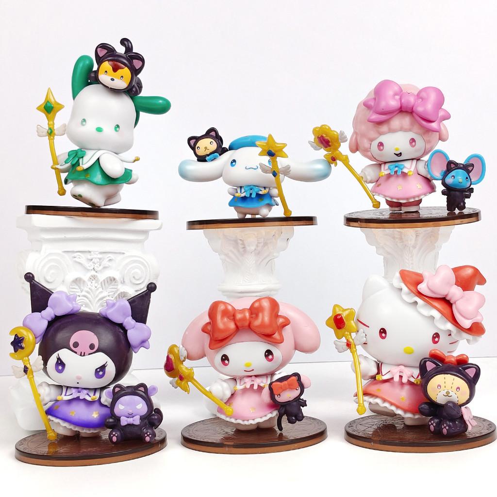 Sanrio Kuromi Pvc Gashapon Toy With Collectible Design For Kids And Fans