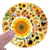55 New SunFlower Graffiti Stickers Decorate Laptop Suitcase Mobile Phone DIY Stickers