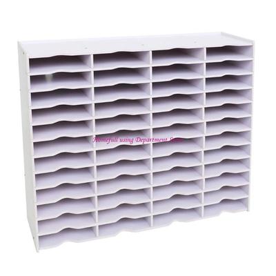 Caixa Organizadora de Mesa Colorida Multiuso Resistente Compartimentada em PVC Estojo de Armazenamento para Material de Escritório e Acessórios
