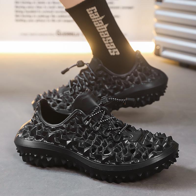 Fashion Summer Men's Sandals New Home Garden Shoes Comfortable and Lightweight Men Slippers Non-Slip Soft Bottom Flip Flop Sandals