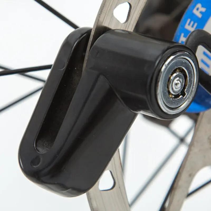 Anti-Theft Motorcycle Disc Brake Lock Safety Wheel Lock for Mountain & Road Bikes Includes 2 Keys