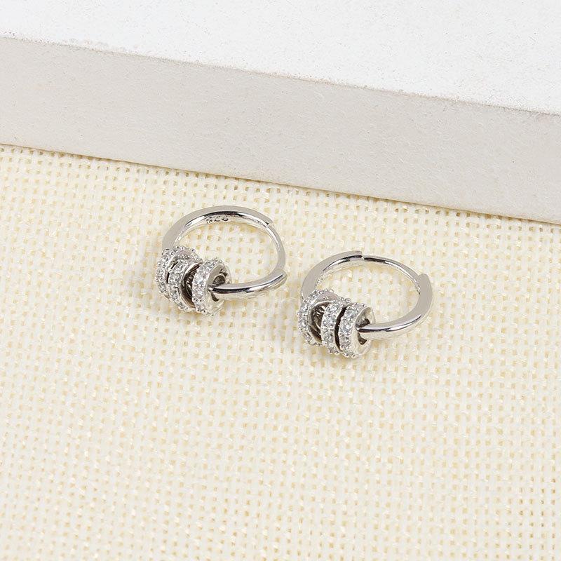 Lindon Copper Alloy Zirkón Náušnice Visiace náušnice pre ženy Darčeky na svadbu