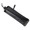 Black Pu Leather Umbrella Cover Case Portable Waterproof Umbrella Storage Pocket Water Absorbent Umbrella Bag Ultrafine