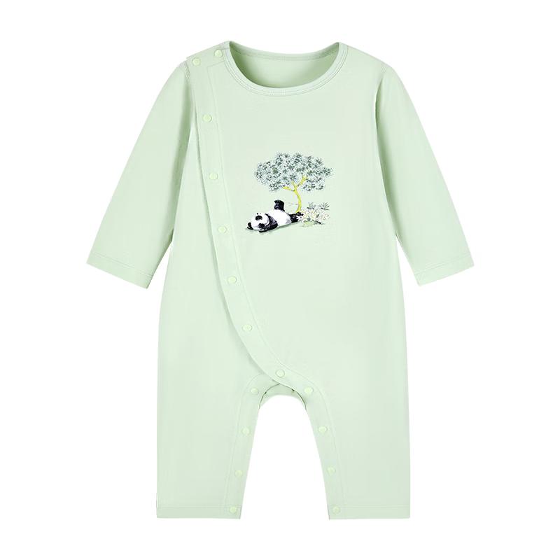 PurCotton Unisex Baby Soft Cotton Long-Sleeve Bodysuit