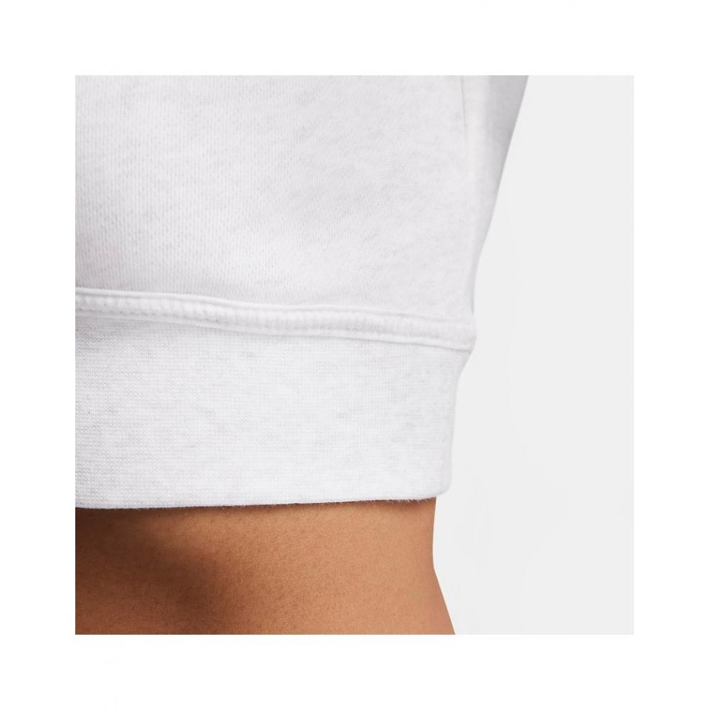 Nike Nsw Crewneck Crop Track Top White