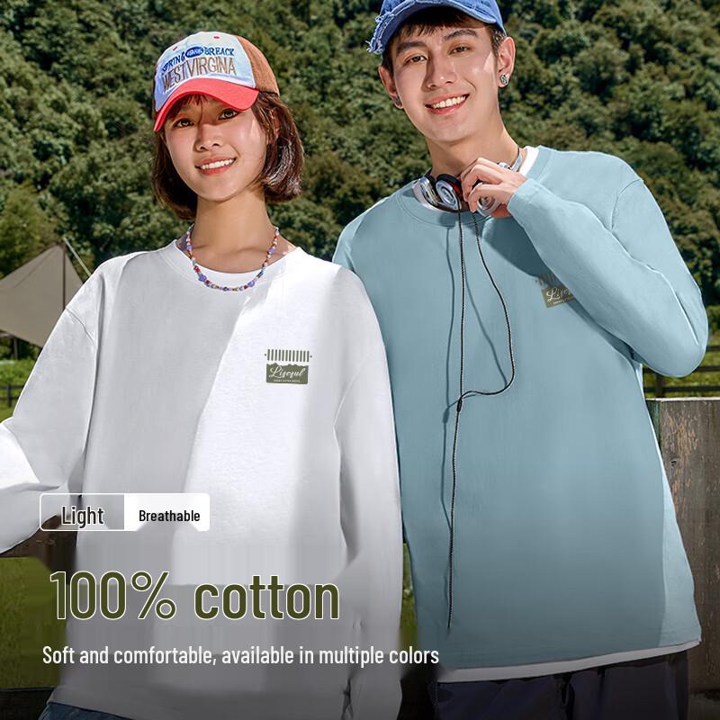 Baleno Men's Pure Cotton Long Sleeve T-Shirt