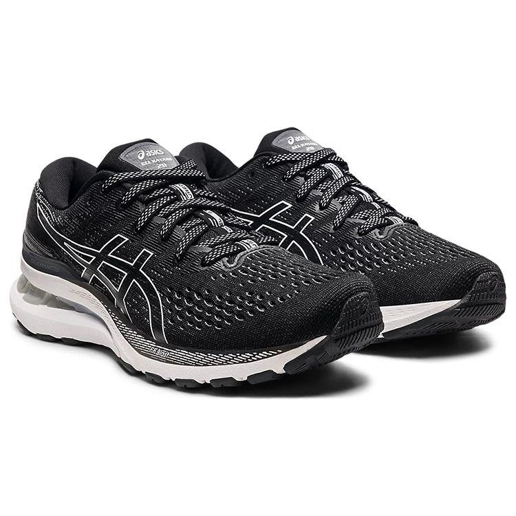 Asics  Gel Kayano 28 Wide Black White Women Sneakers 1012B046-003
