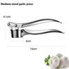 Kitchen Stainless Steel Garlic Smasher Squeezer Manual Press Grinding Tool Kitchen Accessories Kitchen Accessories Tools