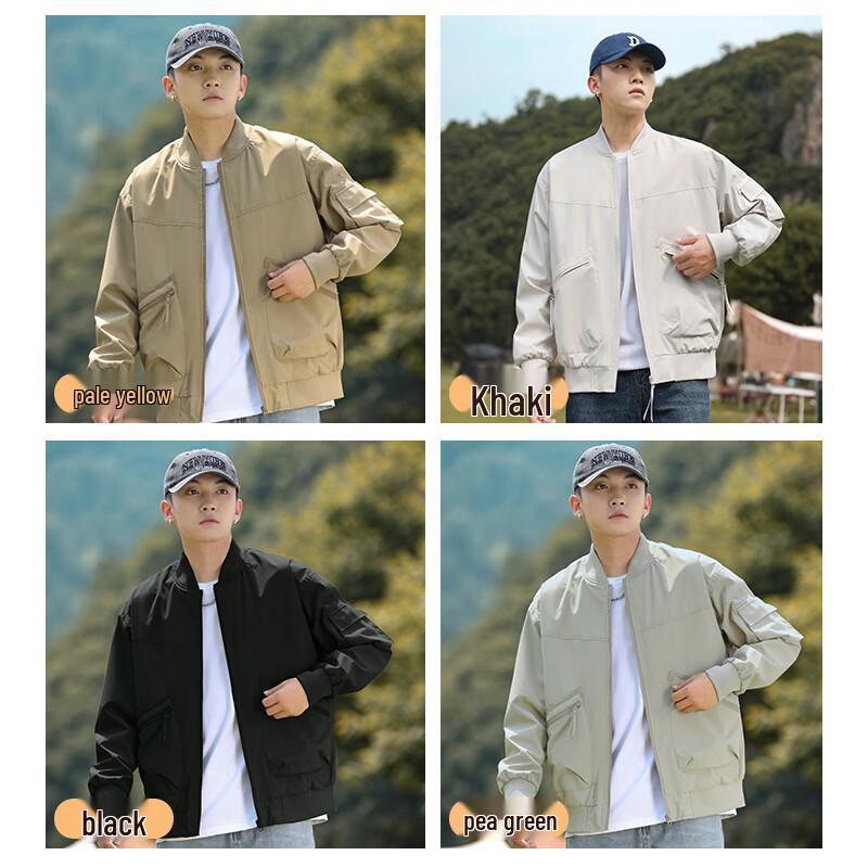 JEEP SPIRIT Men's Outdoor Windproof Bomber Jacket