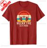 Men Tshirt Relax The DJs Here Funny DJ Disc Jockey Music Player Premium Shirt Streetwear Oneck Shortsleev Summer Cotton Tees