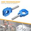 NICECNC For Husqvarna TE 300 2024 TE 250 FE 250 FE 350 FE 450 501 Rear Chain Adjuster Axle Block TC 125 FC 250 TX 300 2023-2024