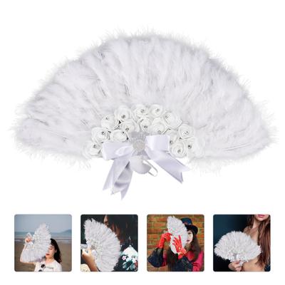 Handfächer Dekorativ Dame Auftritt Braut Dropshipping Praktisch Wand Strass Hochzeit