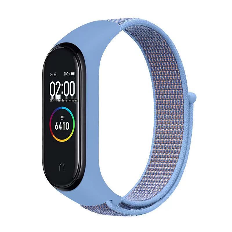 Nylon Klettband Schlaufe für Xiaomi Mi Band 3-9