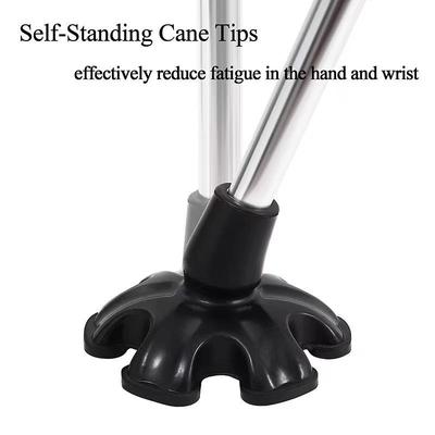 19/22Mm Canes Self Standing Protect End Cover Eldder Walking Stick Rubber Non-Slip Pad End Bottom Cap Shaped Tip Replacement