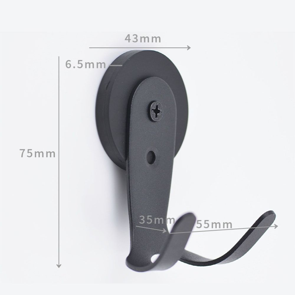 Doppelhaken-Design Kaffeemaschinen Magnetische Haken Platzsparend Rund Kaffeegriff Aufbewahrungsregal Edelstahl Aufbewahrungshaken