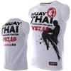 VSZAP Muay Thai Shirt Kick Boxing Shirt Men Women Sleeveless Fight Kickboxing Tank Top Jersey Jiujitsu Martial Arts MMA Clothes