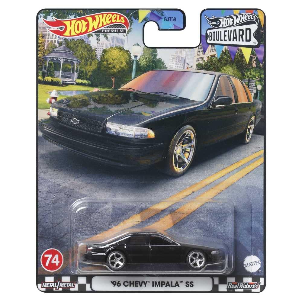Hot Wheels Boulevard Chevy Impala SS 3 and HKF20 - '96 [Ages Up]
