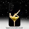 Art Hajime S-Sorayamas Phone Case For Samsung S25,S24 Ultra,S20,S30 plus,S22 plus,S23,S30 Ultra 5G Silicone Black Shell