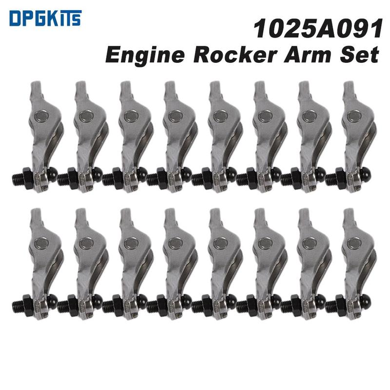 1025A091 16PCS Auto Engine Rocker Arm Set Fit For Mitsubishi Triton 4D56U DOHC Diesel L200 DiD KB4T 2.5L 2006-2016